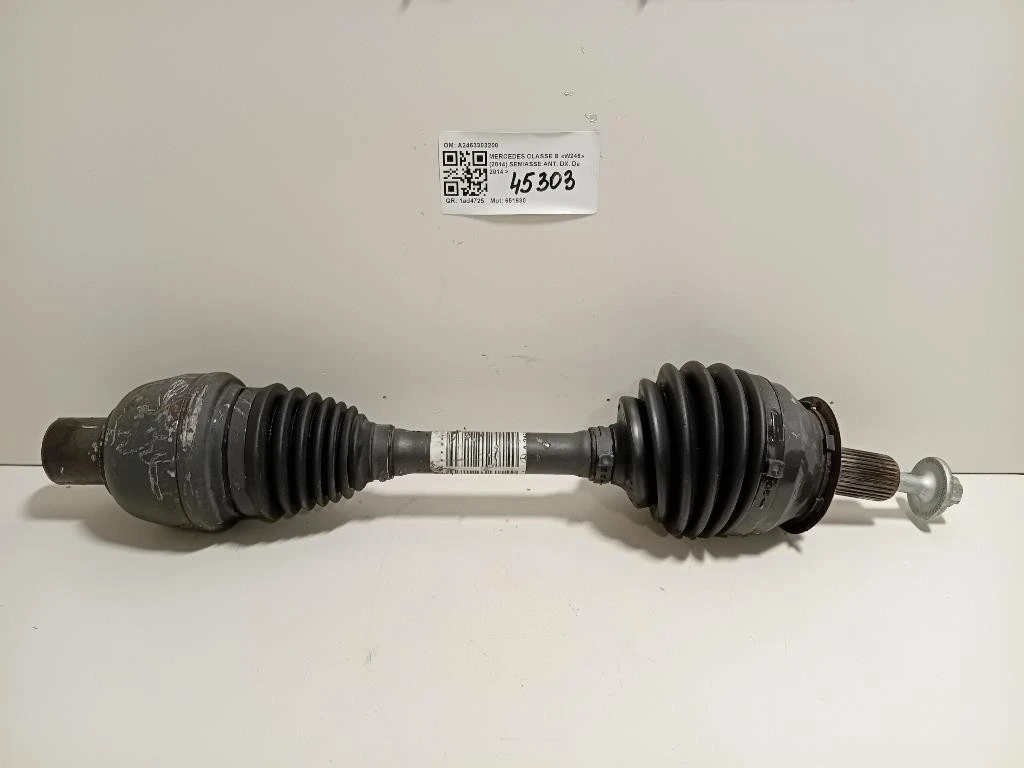 Semiasse ANT SX A2463303200 Mercedes Classe B W246 2014
