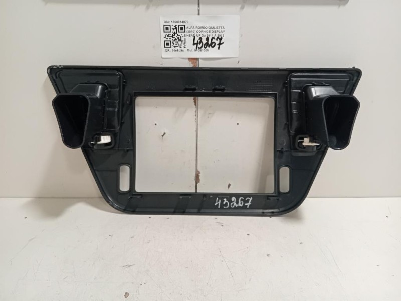 Cornice Display Head-up CORNICE DISPLAY 1560914870 Alfa Romeo Giulietta 2010