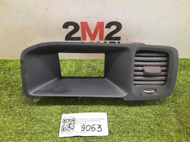 Cornice Display Navigazione 1281640 Volvo V60 I 2010