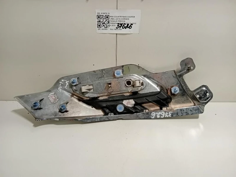 Cornice Fanale Freccia Parafango ANT DX 616979 10 Mini Countryman Cooper R60 2010