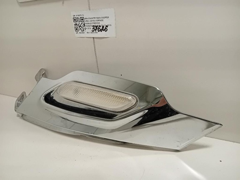 Cornice Fanale Freccia Parafango ANT DX 616979 10 Mini Countryman Cooper R60 2010