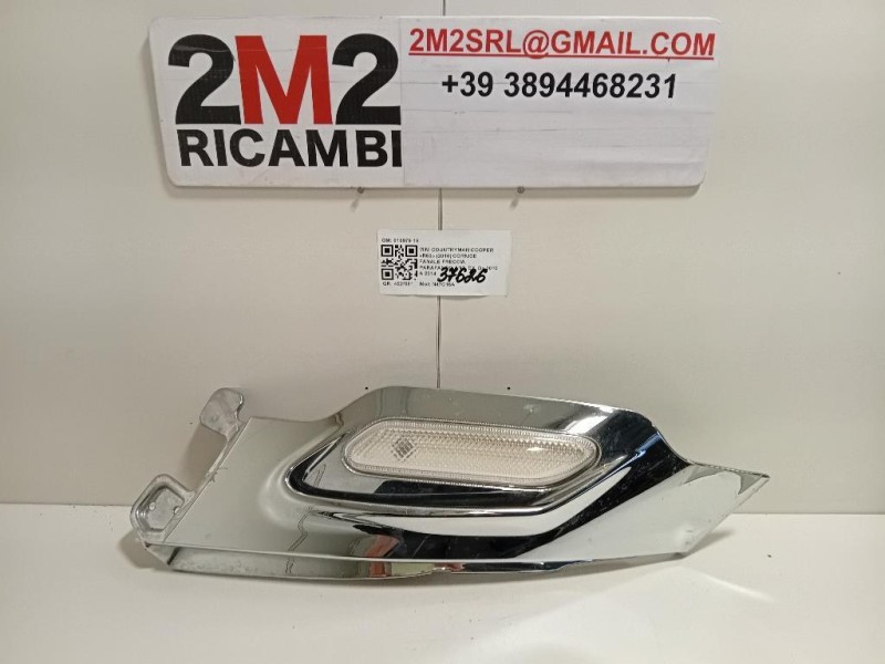 Cornice Fanale Freccia Parafango ANT DX 616979 10 Mini Countryman Cooper R60 2010