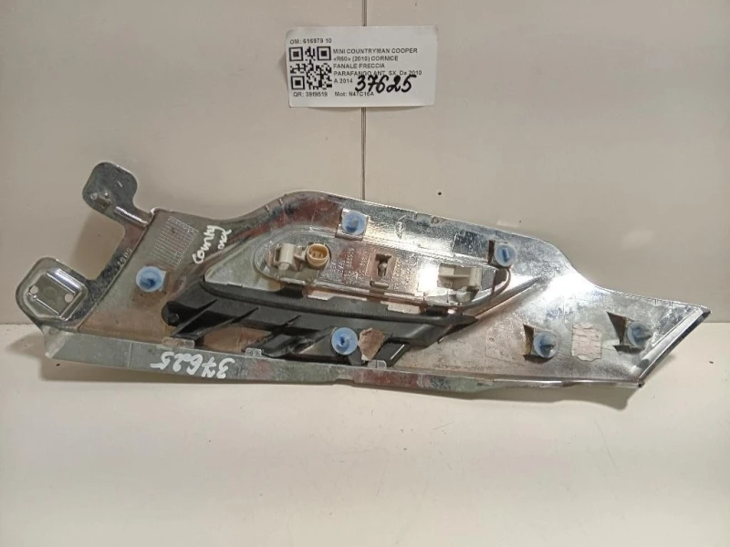 Cornice Fanale Freccia Parafango ANT SX 616979 10 Mini Countryman Cooper R60 2010