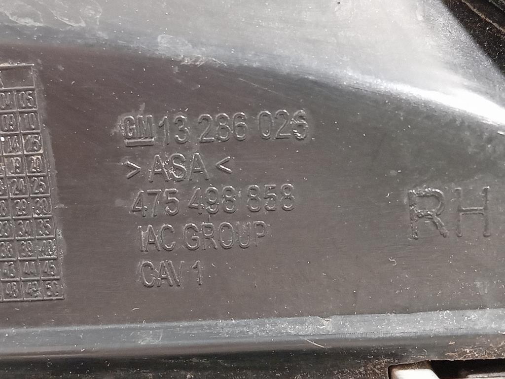 Cornice Fendinebbia DX 13286025 Opel Corsa D 2010