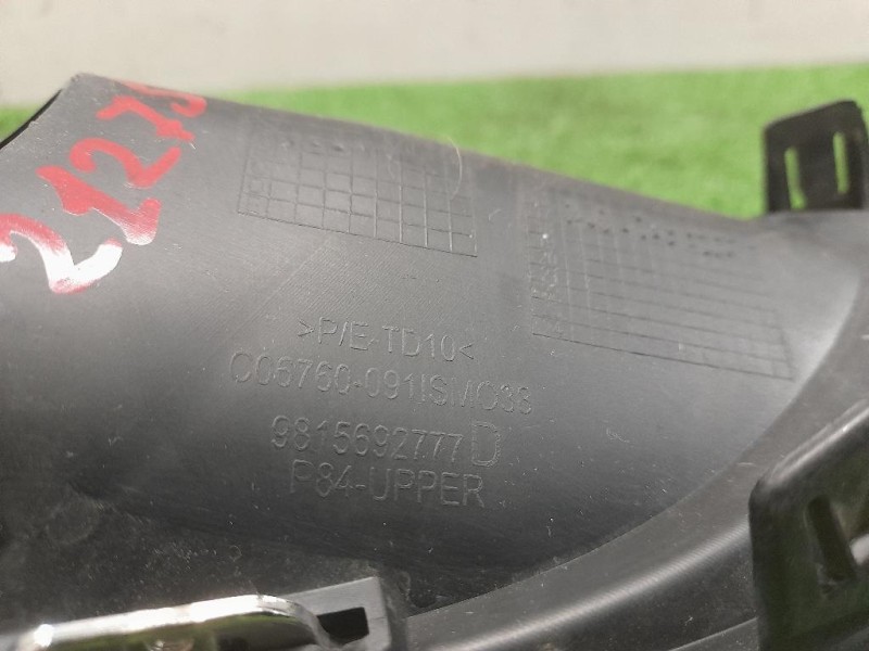 Cornice Fendinebbia DX 9815692777 Peugeot 3008 II 2016