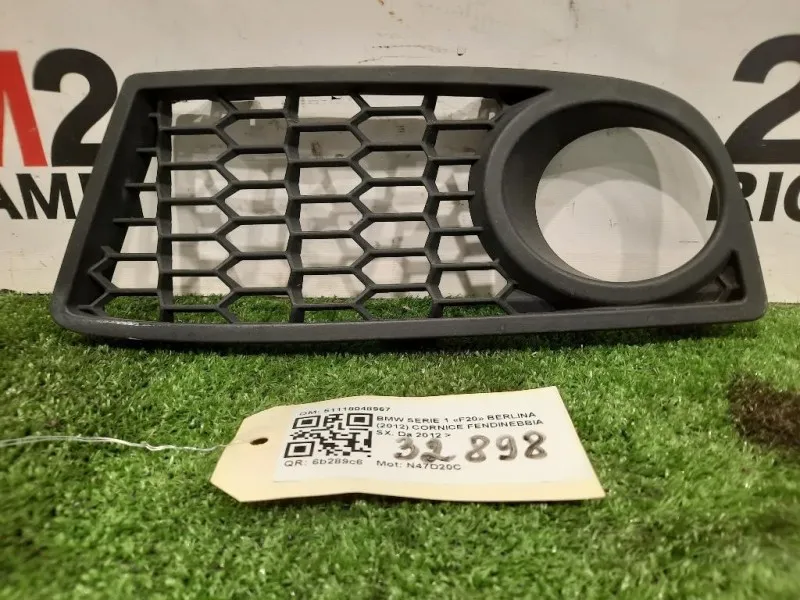 Cornice Fendinebbia SX 51118048967 Bmw Serie 1 F20 Berlina 2012