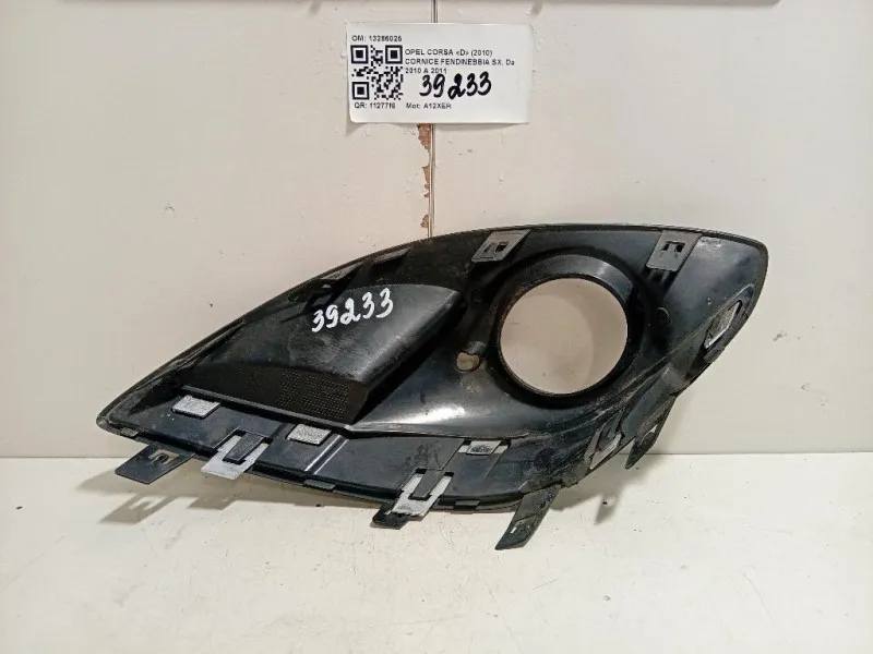 Cornice Fendinebbia SX 13286025 Opel Corsa D 2010