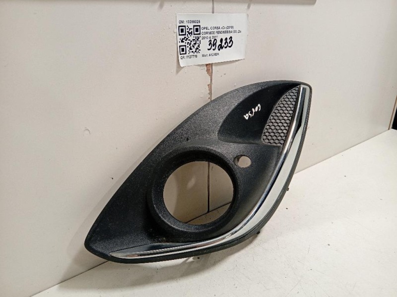 Cornice Fendinebbia SX 13286025 Opel Corsa D 2010