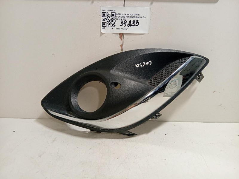 Cornice Fendinebbia SX 13286025 Opel Corsa D 2010
