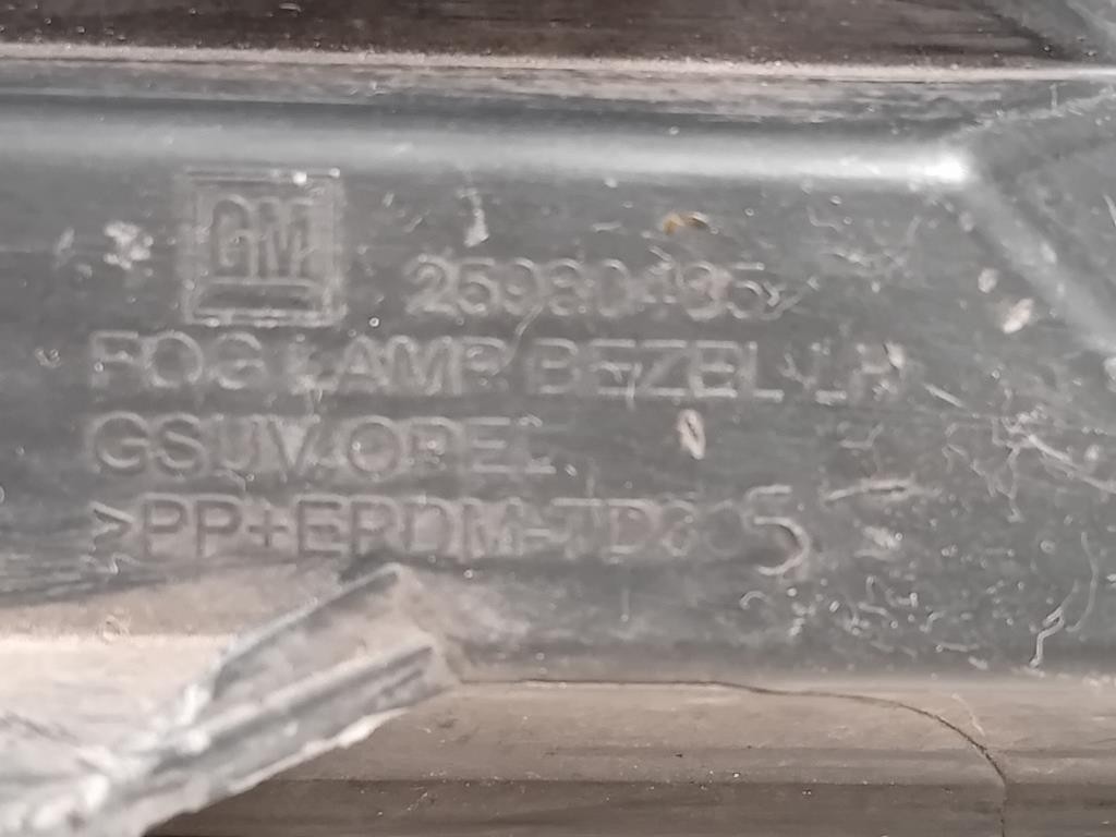 Cornice Fendinebbia SX 25980485 Opel Mokka 2013