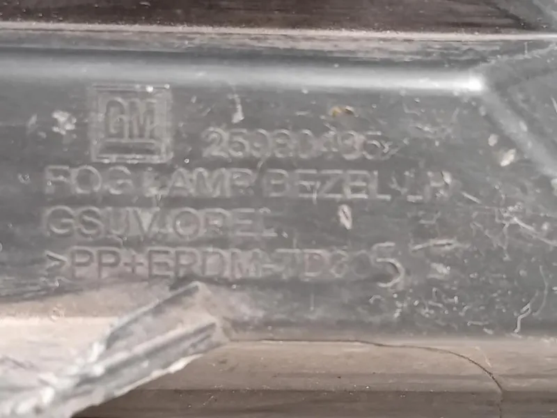 Cornice Fendinebbia SX 25980485 Opel Mokka 2013