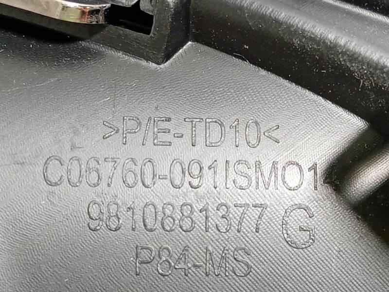 Cornice Fendinebbia SX 9810881377 Peugeot 3008 II 2016