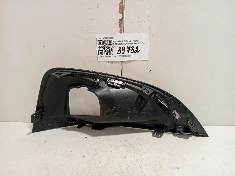 Cornice Fendinebbia SX 9810881377 Peugeot 3008 II 2016