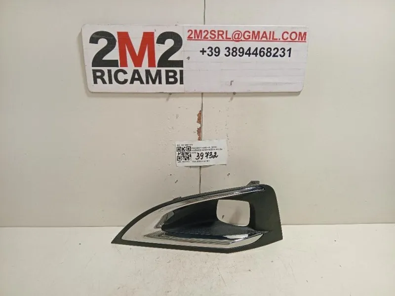 Cornice Fendinebbia SX 9810881377 Peugeot 3008 II 2016