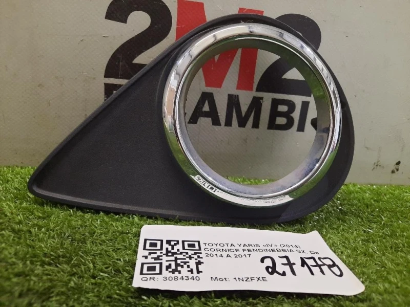 Cornice Fendinebbia SX Toyota Yaris IV 2014