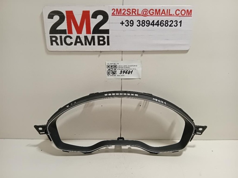 Cornice Quadro Strumenti 8W0 857 115 CORINCE Audi A4 8W5 Avant 2015