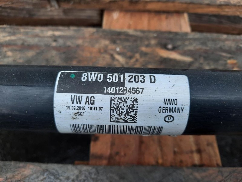 Semiasse POST DX 8W0501203D Audi A4 8W5 Avant 2015