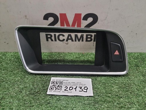 Cornice-visiera Display Check Control 8R1857186P3Q7 Audi Q5 8RB 2012