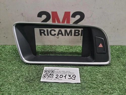 Cornice-visiera Display Check Control 8R1857186P3Q7 Audi Q5 8RB 2012