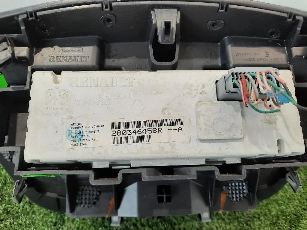 Cornice-visiera Display Check Control 280346458R Renault Mégane III SW 2009