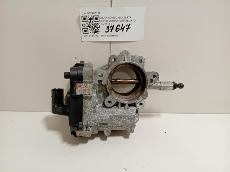 Corpo Farfallato 552297170 Alfa Romeo Giulietta 2013