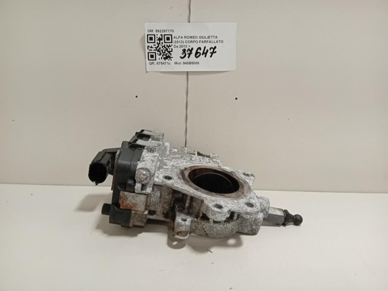 Corpo Farfallato 552297170 Alfa Romeo Giulietta 2013