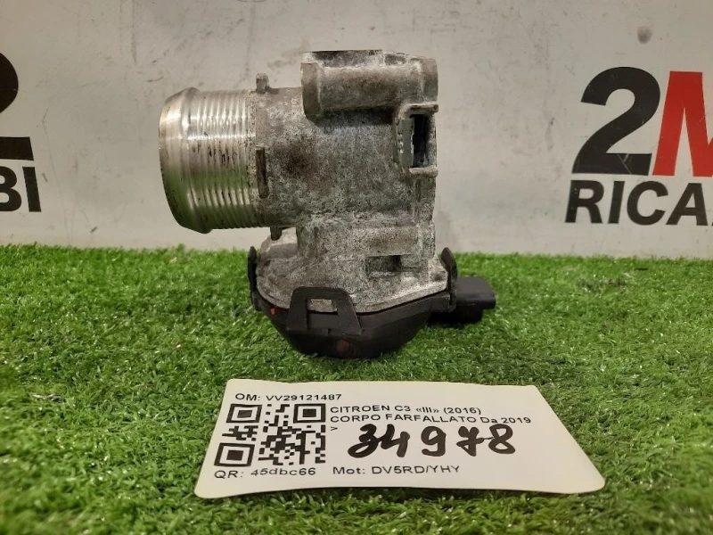 Corpo Farfallato VV29121487 Citroen C3 III 2016