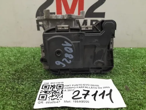 Corpo Farfallato 55213019 Fiat Punto EVO 2010