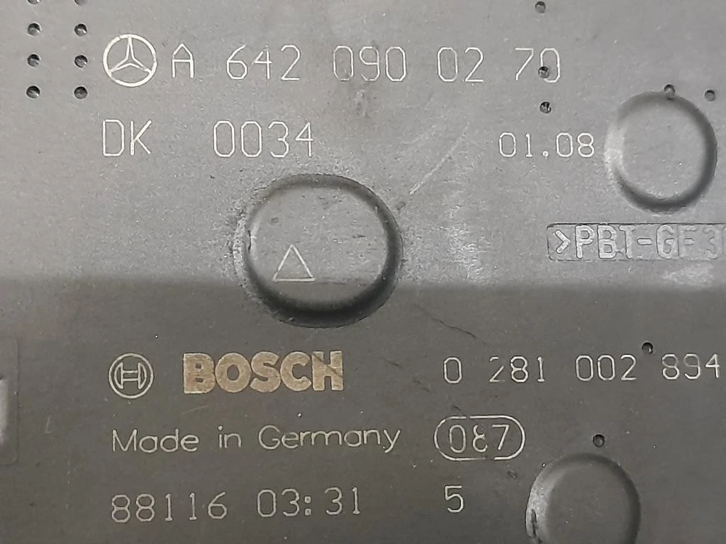 Corpo Farfallato A6420900270 Mercedes Classe S W221 2006