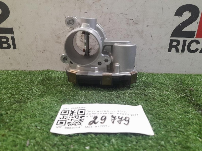 Corpo Farfallato 55505268 Opel Astra J 2012