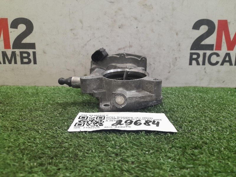 Corpo Farfallato 93190436 C Opel Insignia A 2009