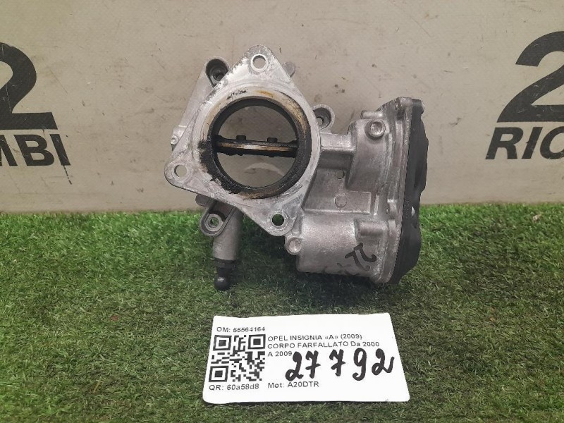 Corpo Farfallato 55564164 Opel Insignia A 2009