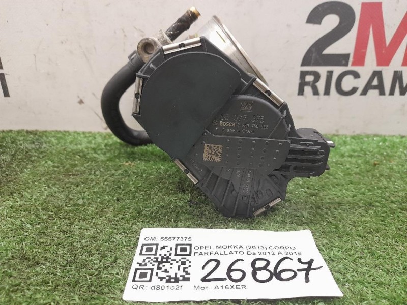 Corpo Farfallato 55577375 Opel Mokka 2013