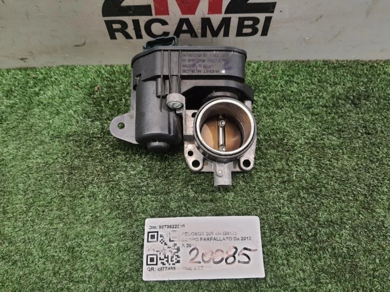 Corpo Farfallato 9673622380 Peugeot 208 I 2012