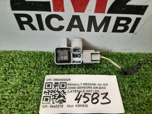 Sensore Air-bag Laterale ANT DX 988300002R ANT DX Renault Mégane III SW 2009