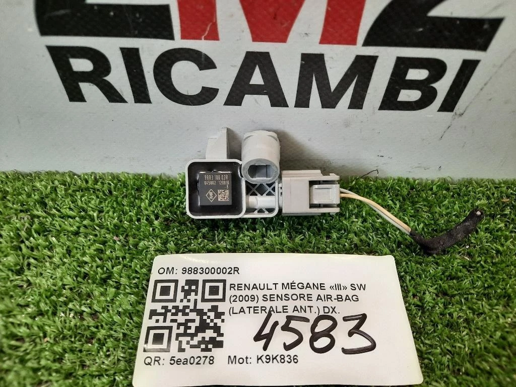 Sensore Air-bag Laterale ANT DX 988300002R ANT DX Renault Mégane III SW 2009