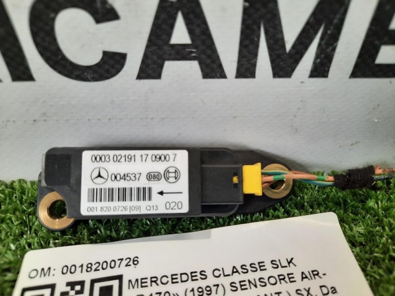 Sensore Air-bag Laterale ANT SX 0018200726 Mercedes Classe SLK R170 1997