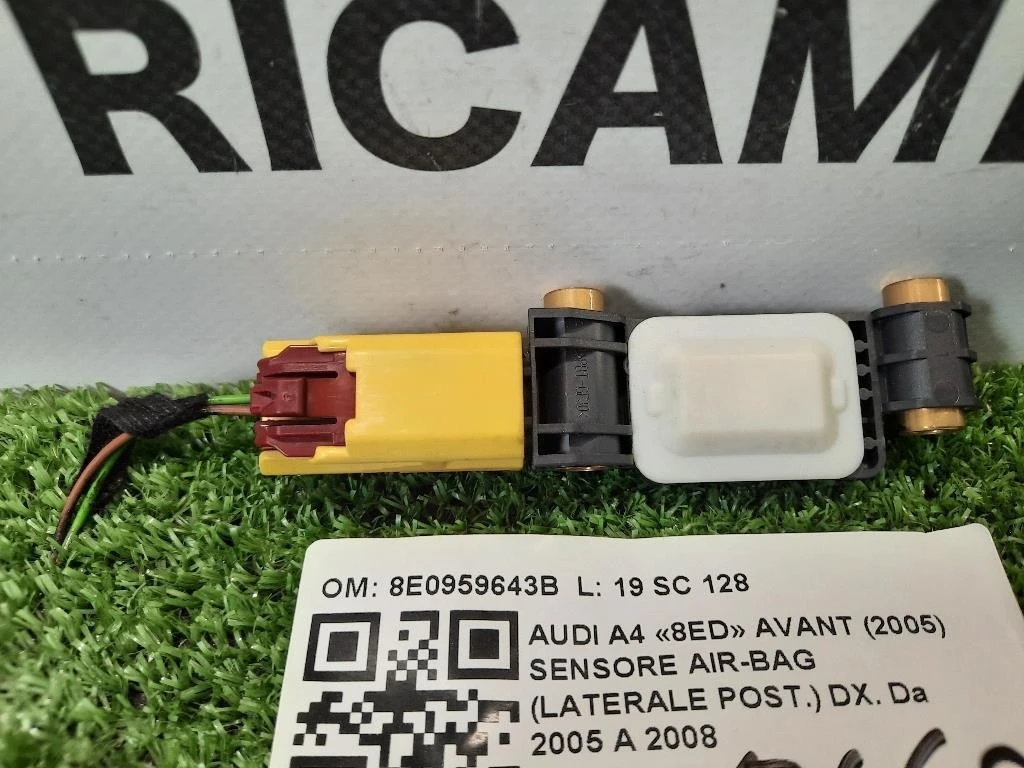 Sensore Air-bag Laterale POST DX 8E0959643B Audi A4 8ED Avant 2005