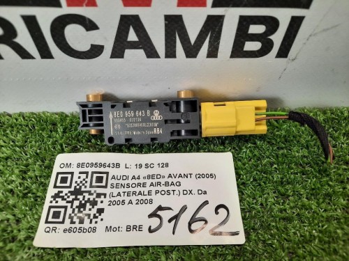 Corredo Blocchetto Serratura ANT 4B0905851 Audi A4 8HE Cabrio 2006