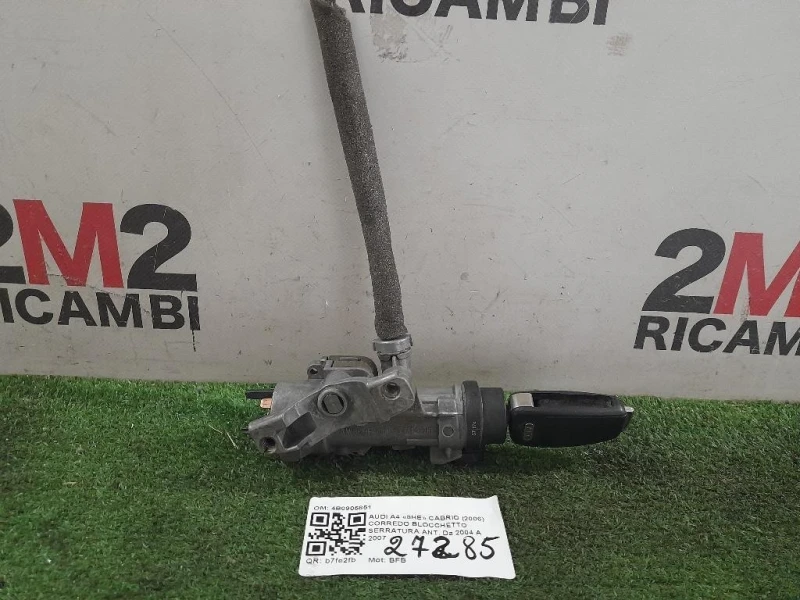 Corredo Blocchetto Serratura ANT 4B0905851 Audi A4 8HE Cabrio 2006