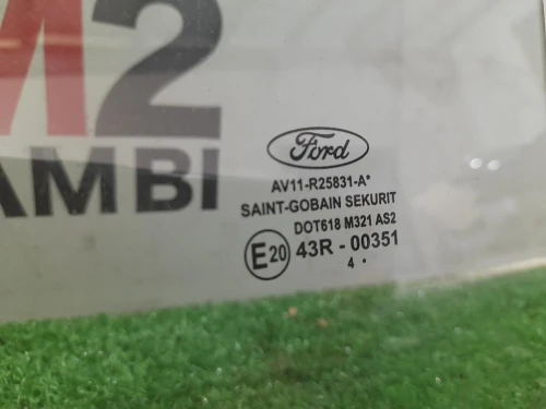 Cristallo Deflettore Porta Scorrevole POST SX AV11R25831A Ford B-max 2012