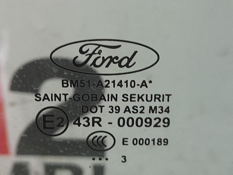 Cristallo Fiancata ANT DX BM51-A21410-A Ford Focus IV 2014