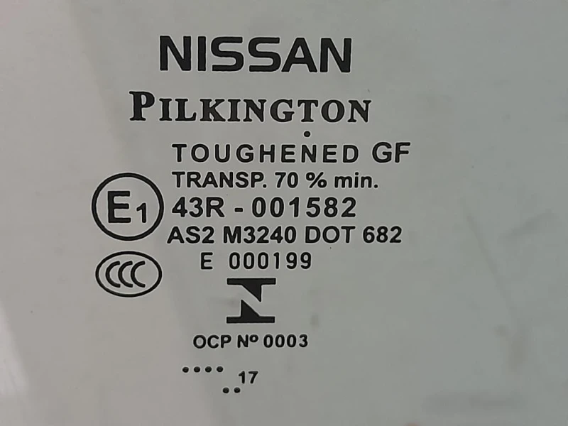 Cristallo Fiancata ANT DX AS2M3240DOT682 Nissan Qashqai I 2010