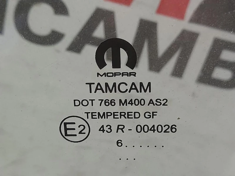 Cristallo Fiancata ANT SX 43R004026 Fiat TIPO II 2016