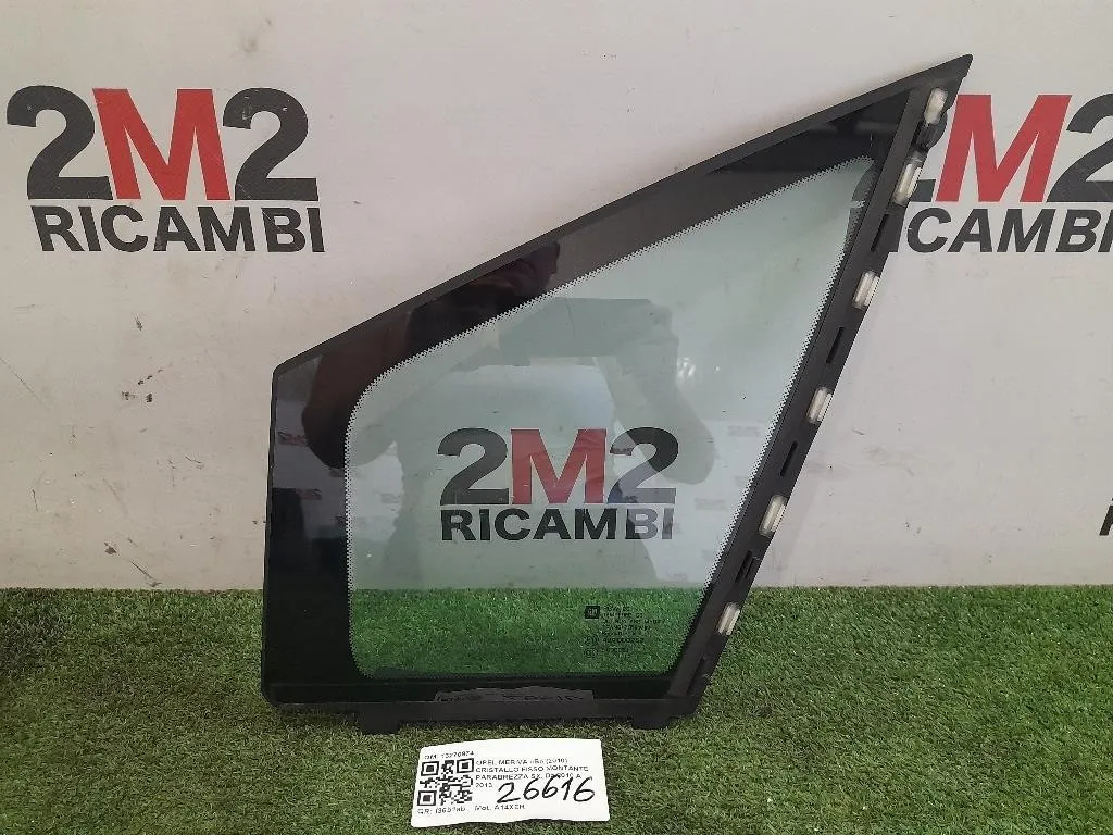 Cristallo Fisso Montante Parabrezza SX 13270974 Opel Meriva B 2010