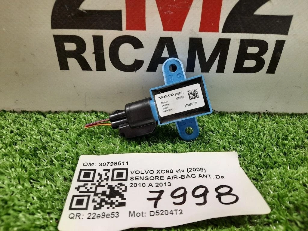 Sensore Air-bag ANT 30798511 Volvo XC60 I 2009
