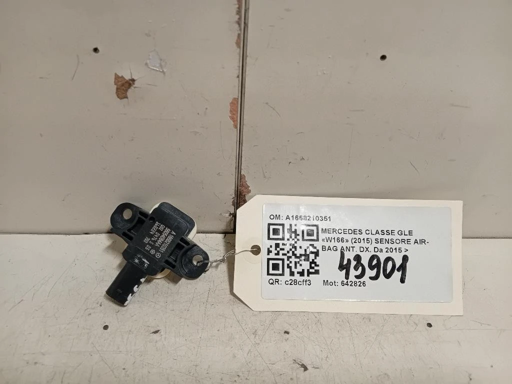 Sensore Air-bag ANT DX A1668210351 Mercedes Classe GLE W166 2015