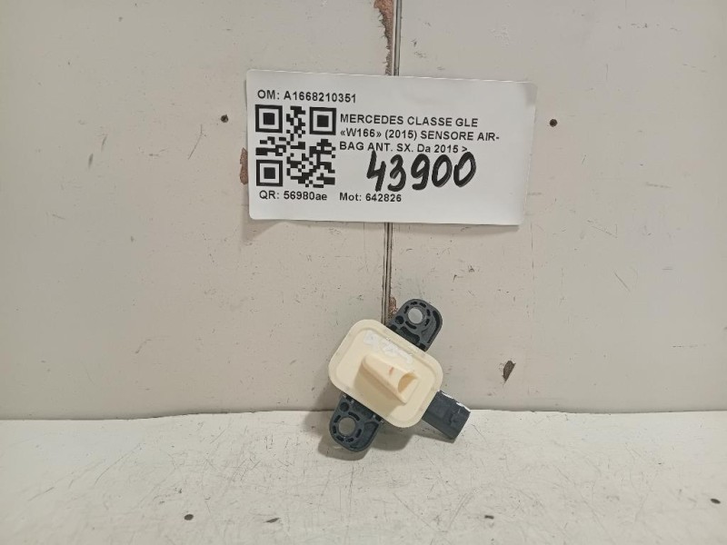 Sensore Air-bag ANT SX A1668210351 Mercedes Classe GLE W166 2015