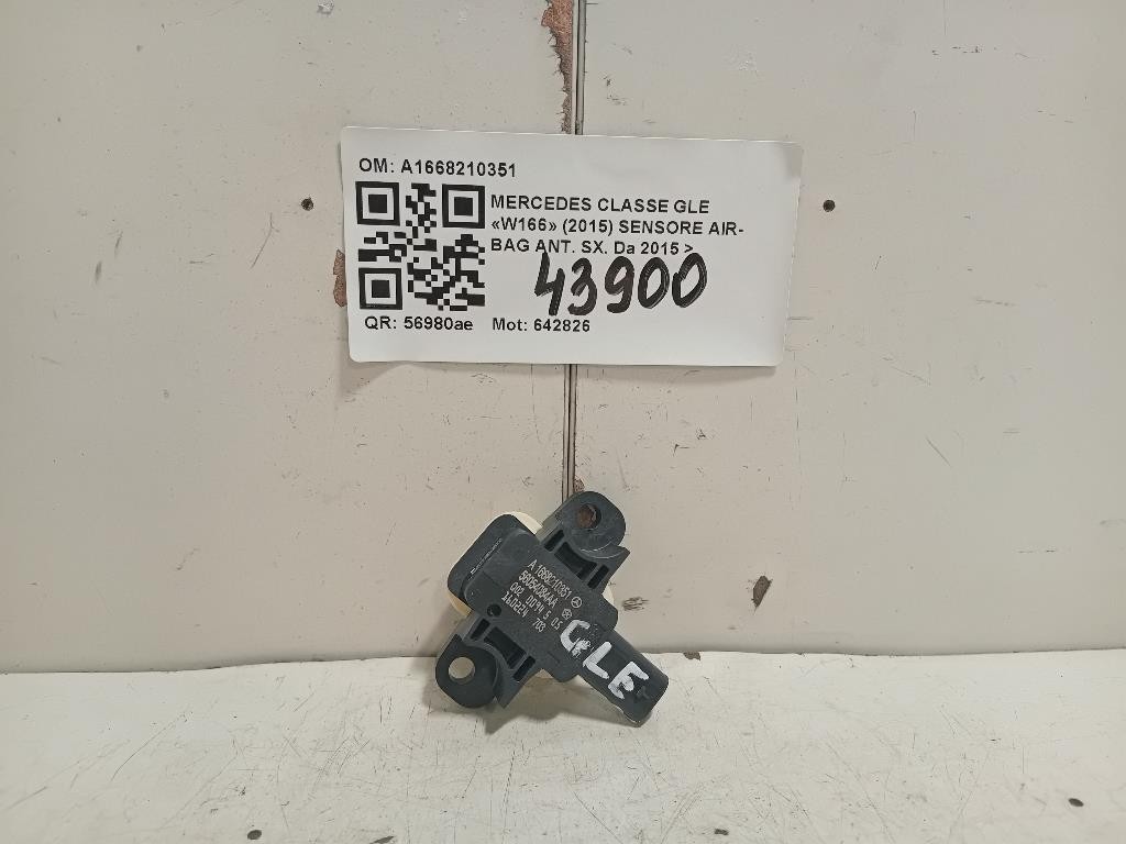 Sensore Air-bag ANT SX A1668210351 Mercedes Classe GLE W166 2015