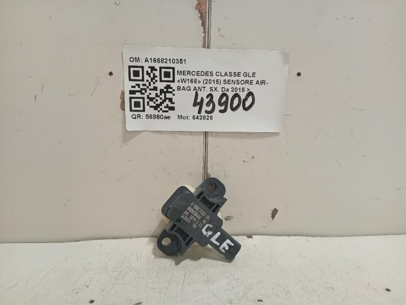 Sensore Air-bag ANT SX A1668210351 Mercedes Classe GLE W166 2015